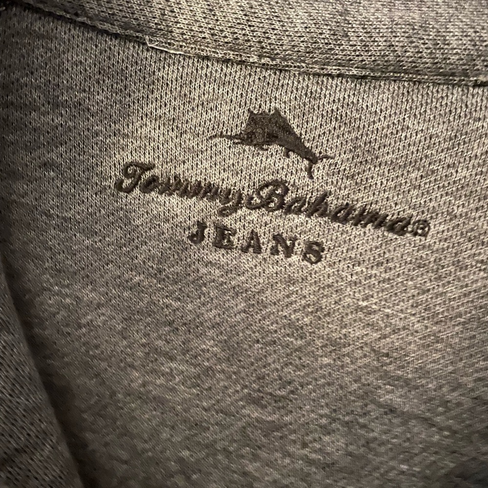 Tommy Bahama Charcoal pullover